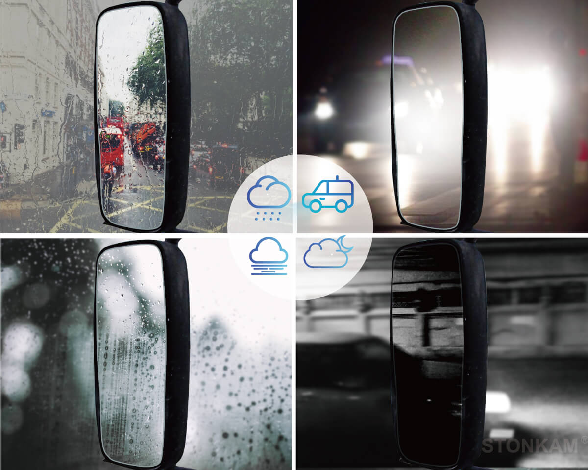 3寸720p高清电子后视镜