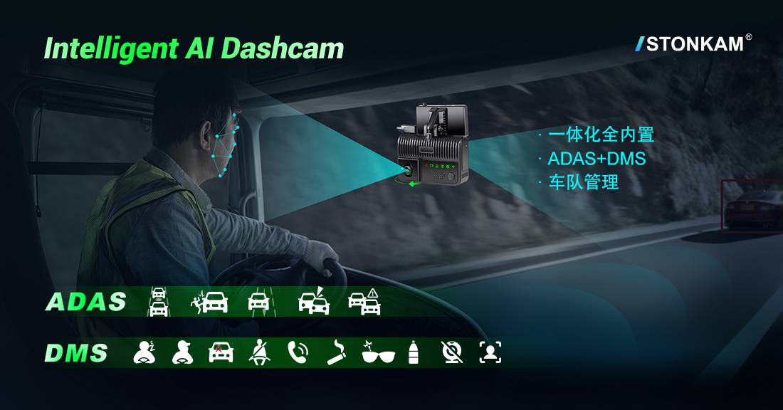敏视STONKAM AI Dashcam智能终端核心功能